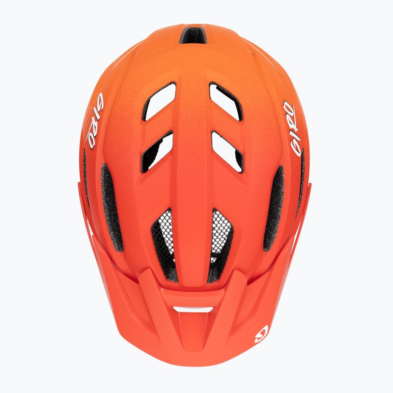Fahrradhelm Kinder Giro Fixture II Integrated MIPS matte red fade 6