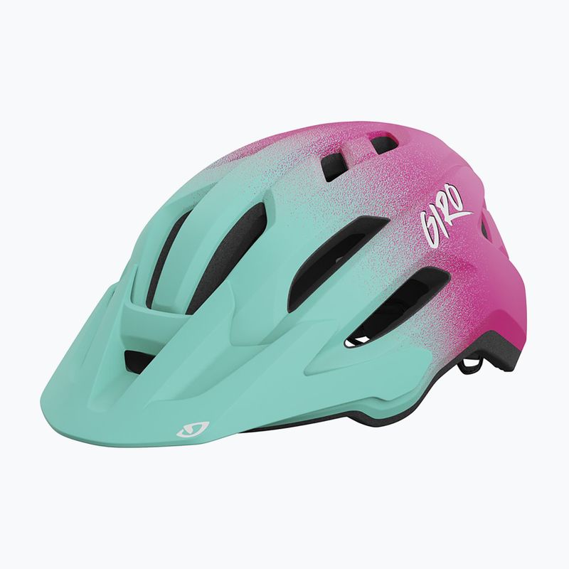 Fahrradhelm Kinder Giro Fixture II Integrated MIPS matte teal fade