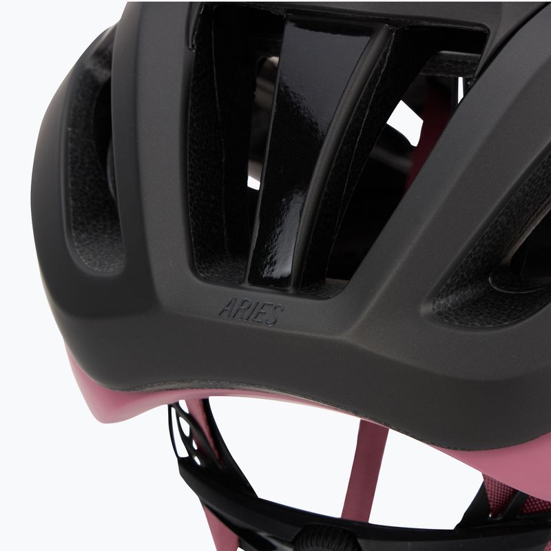 Fahrradhelm Giro Aries Spherical MIPS matte metallic coal/dusty rose 7