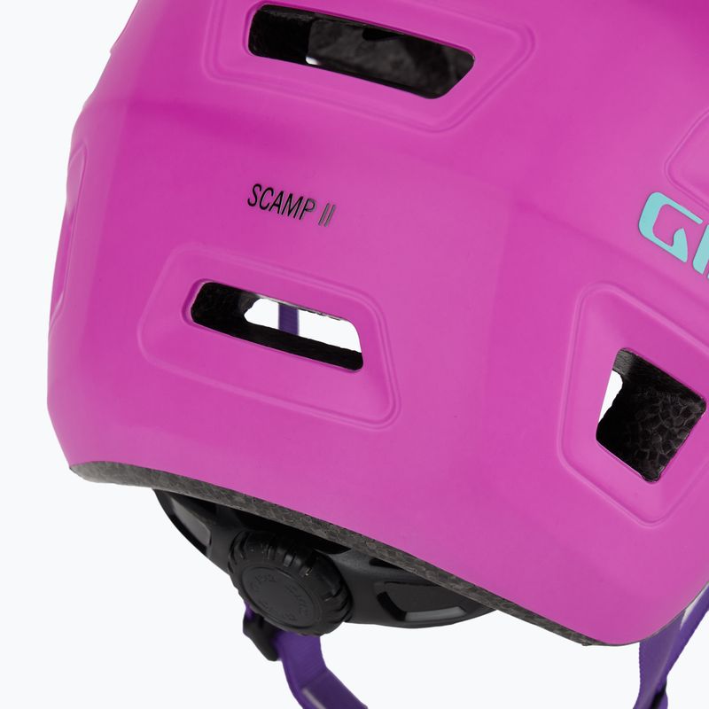 Fahrradhelm Kinder Giro Scamp II Jr matte purple 7