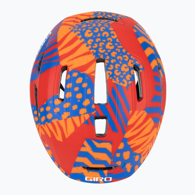 Fahrradhelm Kinder Giro Scamp II Jr matte red animal 6