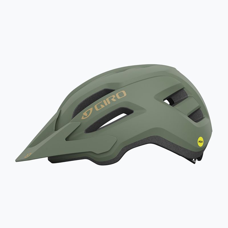 Fahrradhelm Giro Fixture II matte hedge green/dark shark 2