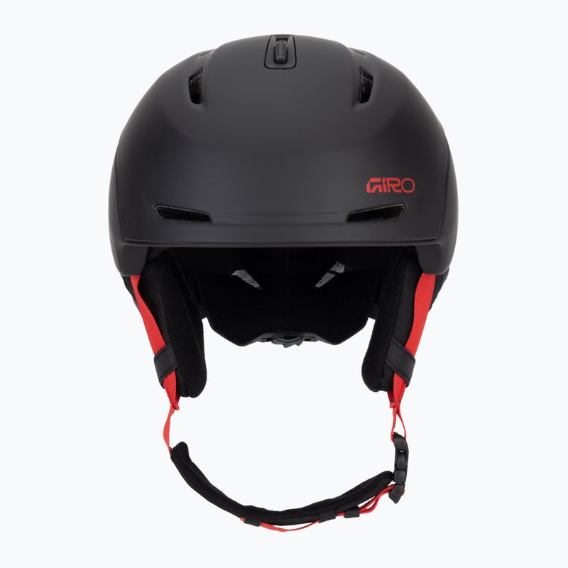 Skihelm Giro Neo matte black red 2