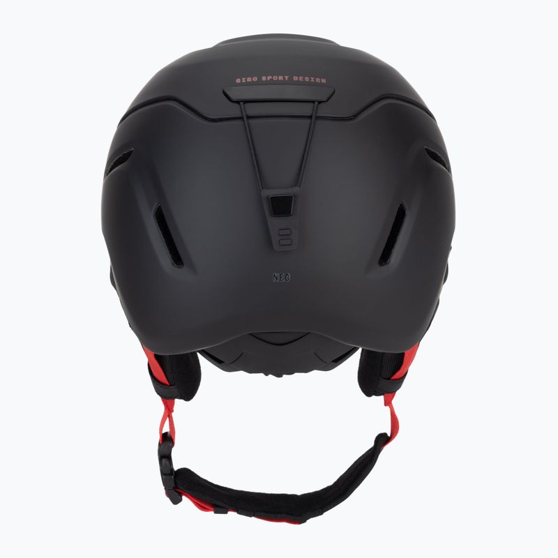 Skihelm Giro Neo matte black red 4