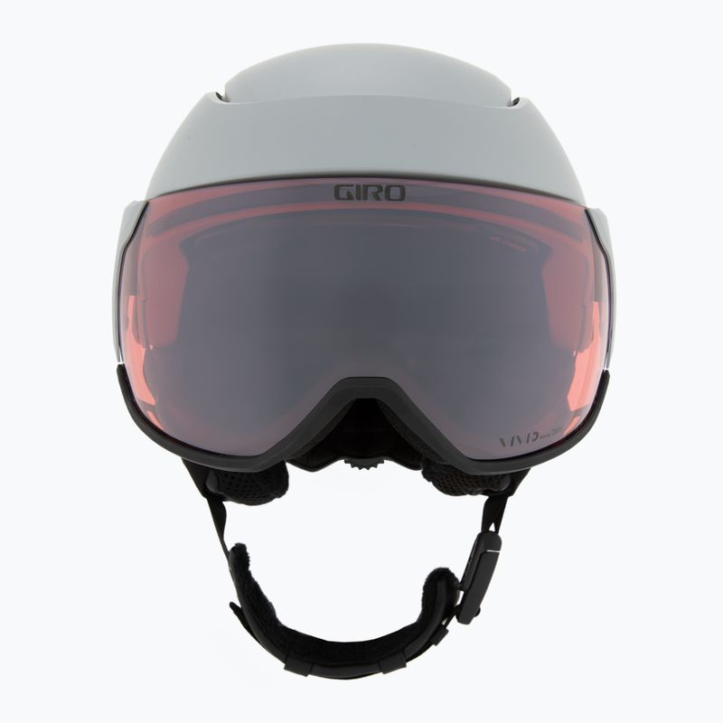 Skihelm Giro Orbit Spherical Mips matte light grey/vivid onyx 2
