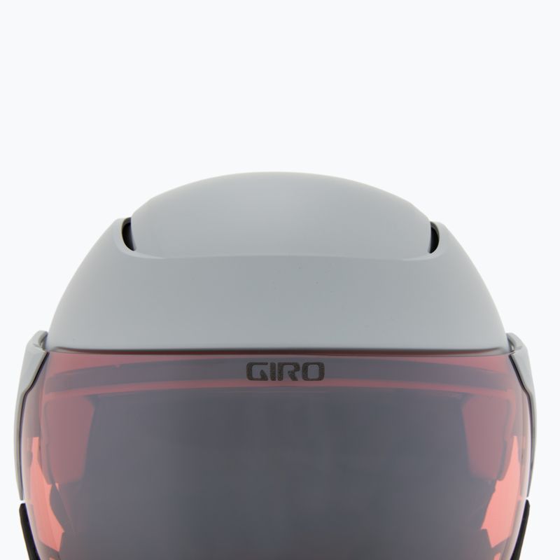 Skihelm Giro Orbit Spherical Mips matte light grey/vivid onyx 7