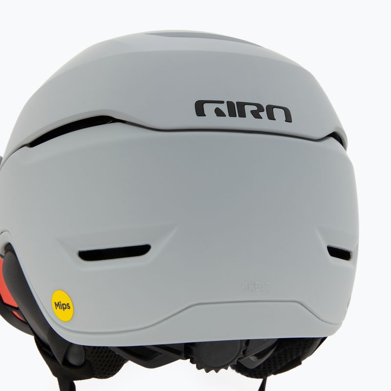 Skihelm Giro Orbit Spherical Mips matte light grey/vivid onyx 8