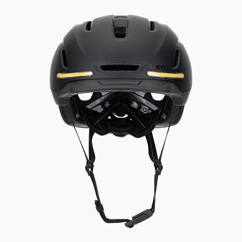 Giro Ethos Integrated MIPS LED mattschwarzer Fahrradhelm 2