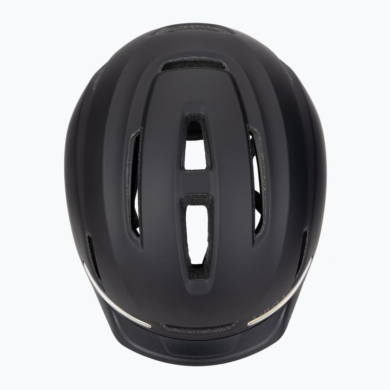 Giro Ethos Integrated MIPS LED mattschwarzer Fahrradhelm 6