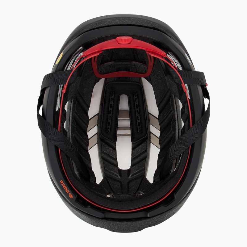 Giro Aries Spherical MIPS mattes Carbon rot Fahrradhelm 6