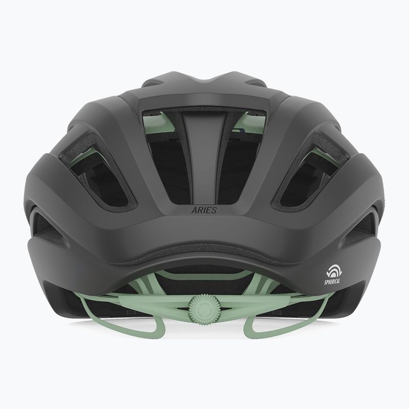 Giro Aries Spherical MIPS matte Kohle / Raum grün Fahrradhelm 3