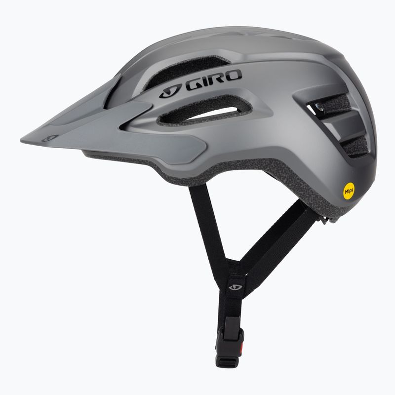 Fahrradhelm Giro Fixture II Integrated MIPS matte titanium 3
