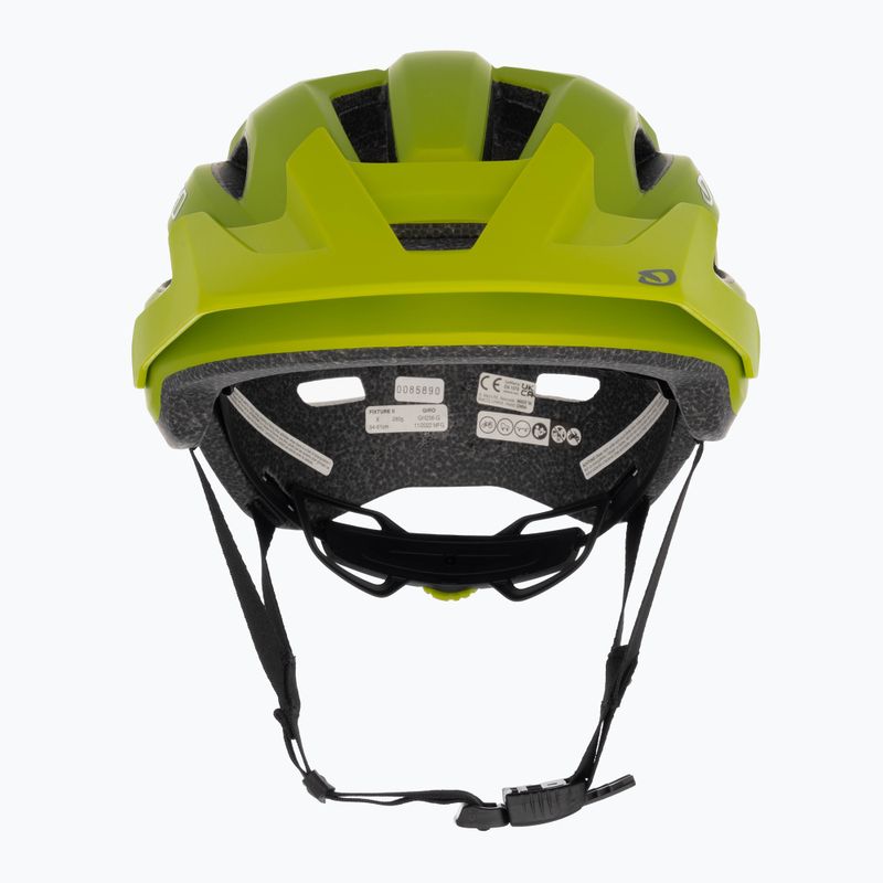 Giro Fixture II matt ano lime Fahrradhelm 2