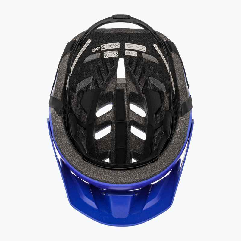 Giro Fixture II Fahrradhelm matte trim blau 6