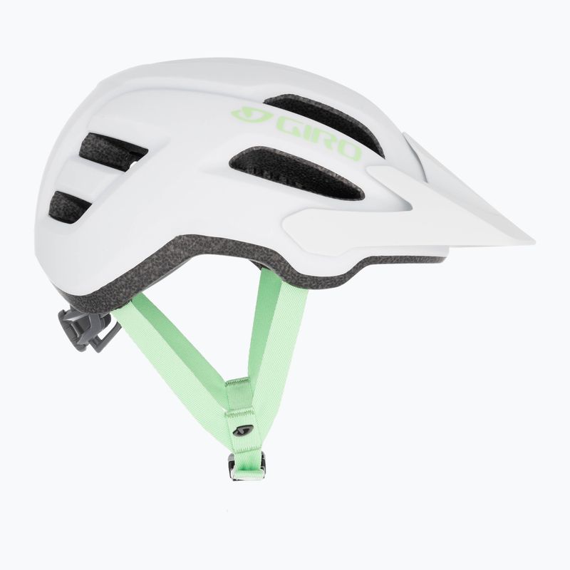 Damen Fahrradhelm Giro Fixture II W matt weiß grün pearl 4