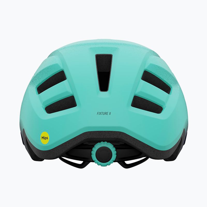 Fahrradhelm Kinder Giro Fixture II Integrated MIPS matte midnight blue/screaming teal/fade 3