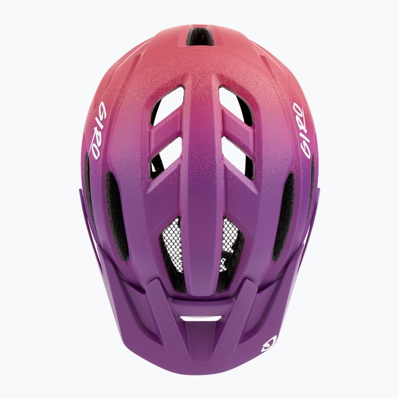 Kinder Fahrradhelm Giro Fixture II Integrated MIPS matt lila rosa 6