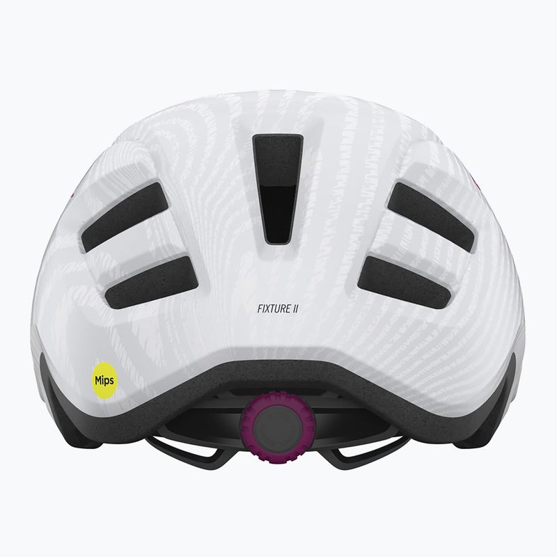 Giro Fixture II Integrated MIPS matt weiß Perle weiß Ripple Fade Kinder Fahrradhelm 9