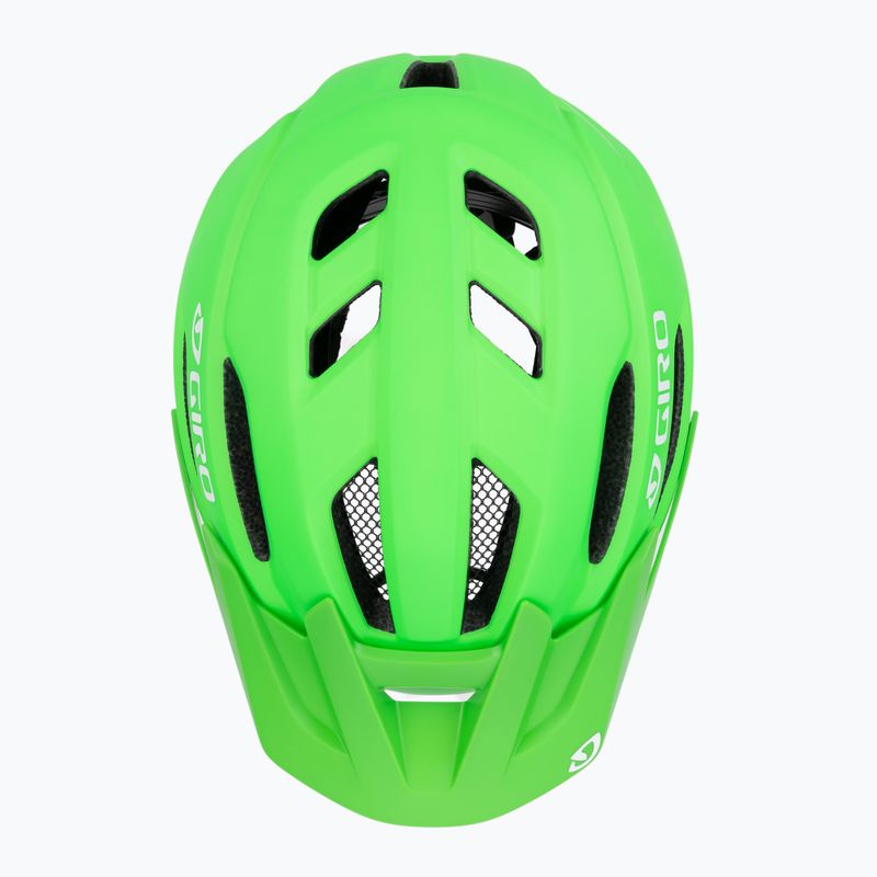 Fahrradhelm Kinder Giro Fixture II matte bright green 6