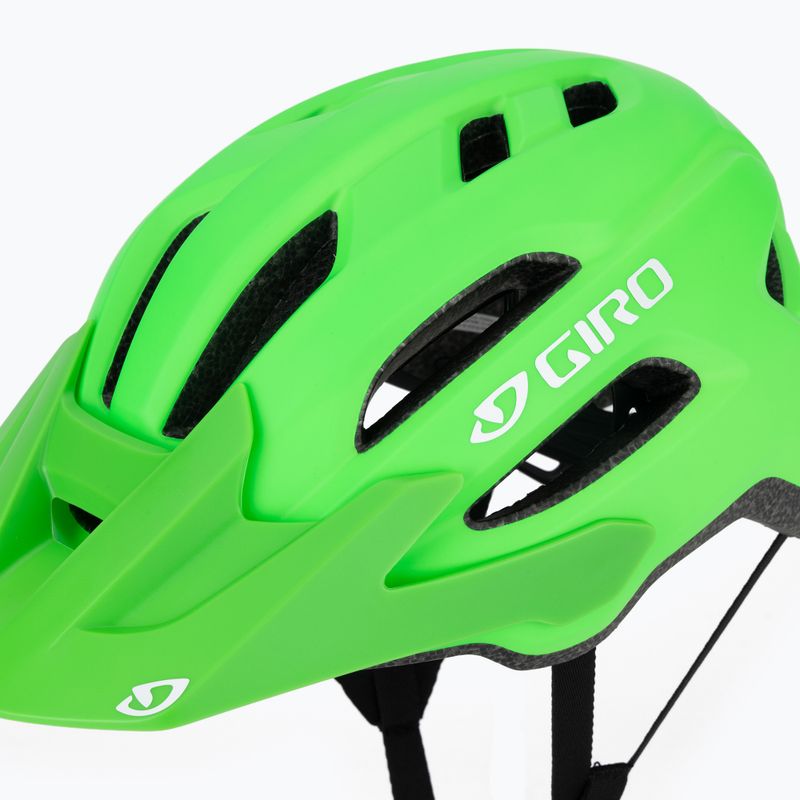 Fahrradhelm Kinder Giro Fixture II matte bright green 7