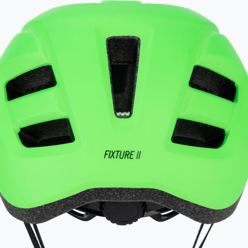 Fahrradhelm Kinder Giro Fixture II matte bright green 9