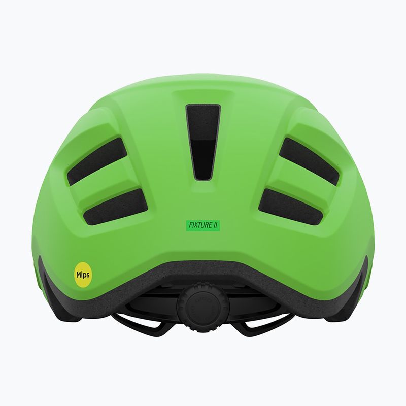 Fahrradhelm Kinder Giro Fixture II matte bright green 3