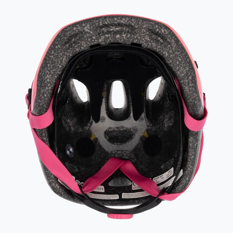 Kinder Fahrradhelm Giro Scamp Integrated MIPS matt rosa lila verblassen 6