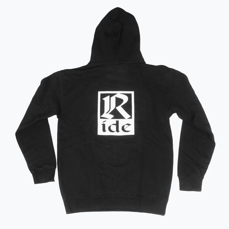 Hoodie Herren RIDE Old English Hoody black 2