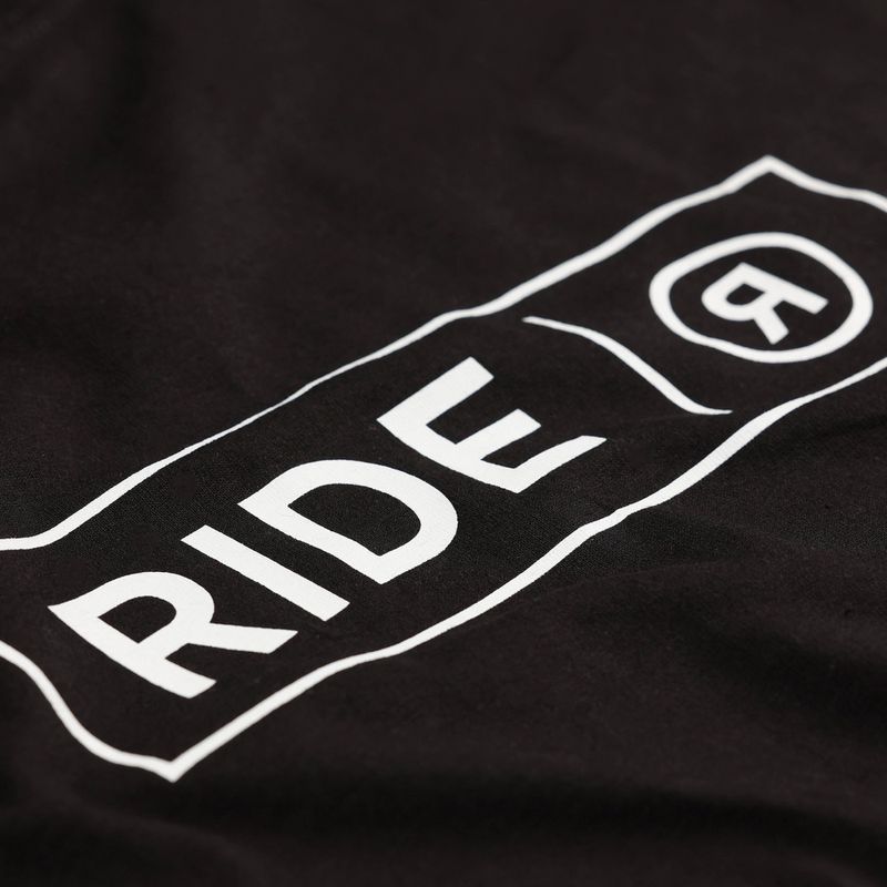Herren RIDE Logo Tee schwarz