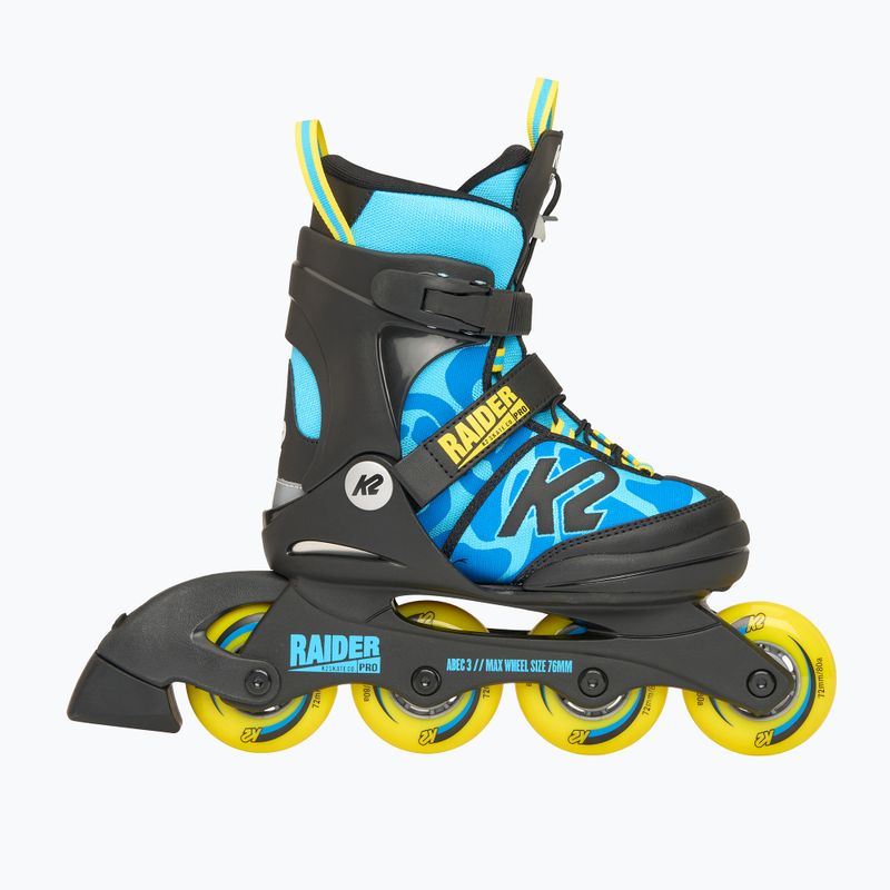Inliner Kinder K2 Raider Pro blue/yellow 2