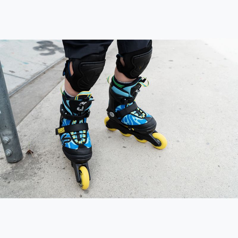 Inliner Kinder K2 Raider Pro blue/yellow 5