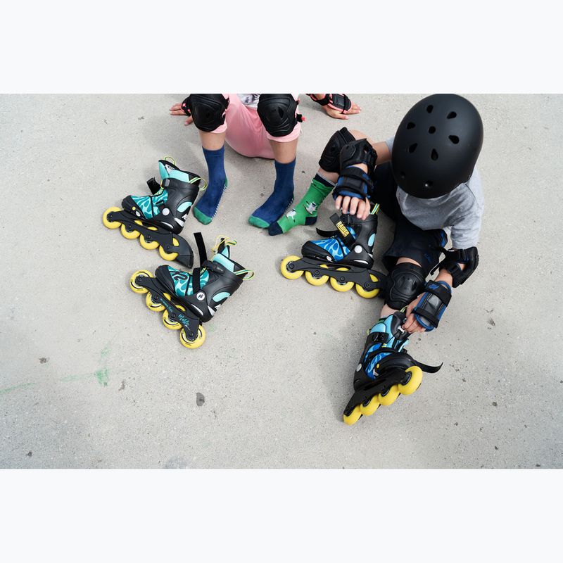 Inliner Kinder K2 Raider Pro blue/yellow 7