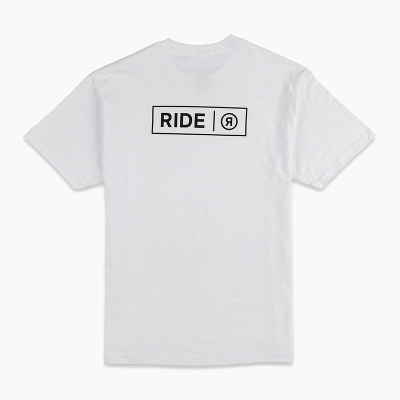 Shirt Herren RIDE Logo Tee white 2