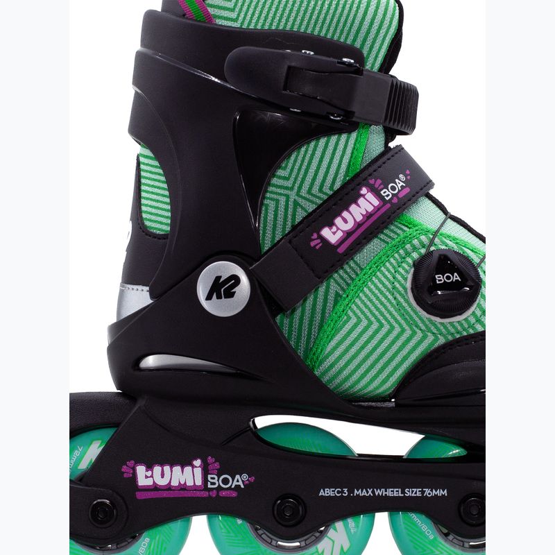 Inlineskates Kinder K2 Lumi Boa watermelon 3