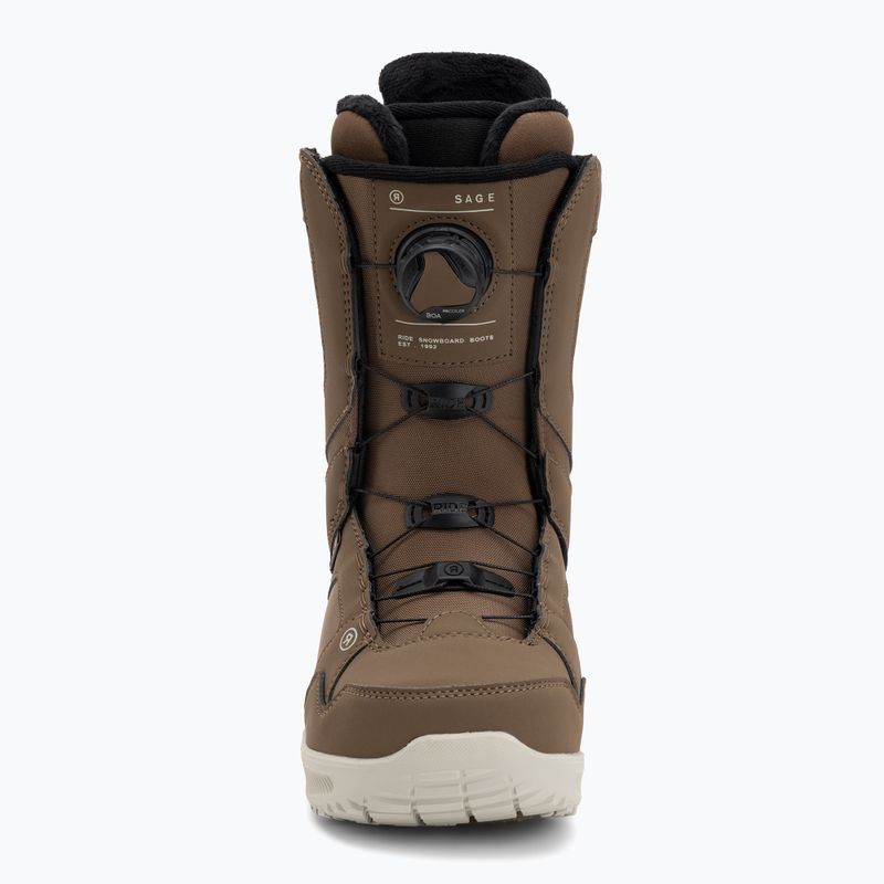 Damen Snowboard-Boots RIDE Sage W brown 3