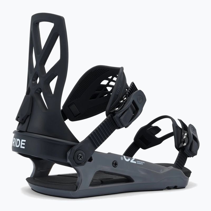 Herren-Snowboardbindungen RIDE C-2 black 2