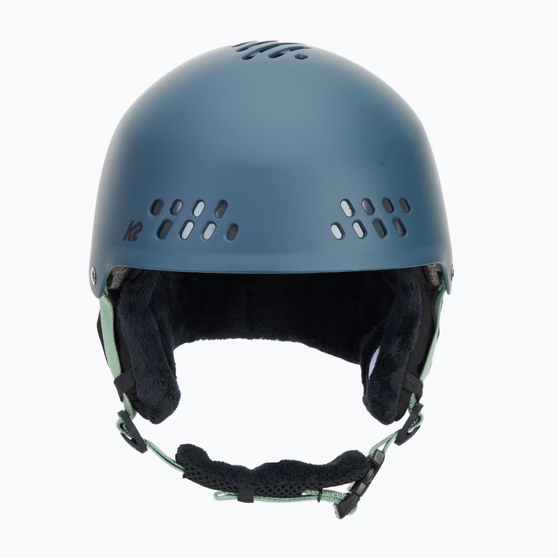 Skihelm K2 Emphasis pearl dark teal 2