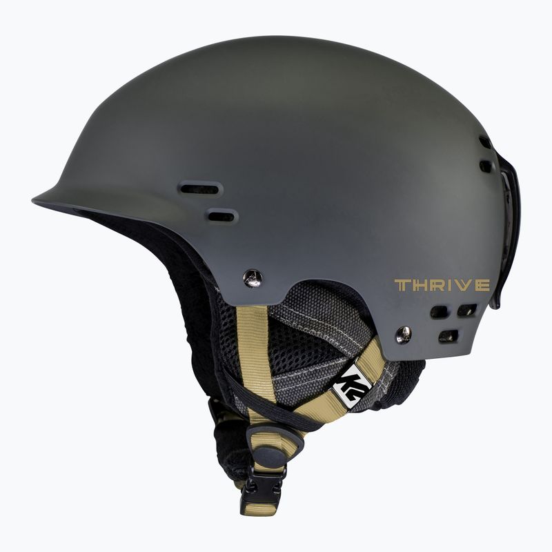 Skihelm K2 Thrive dark grey