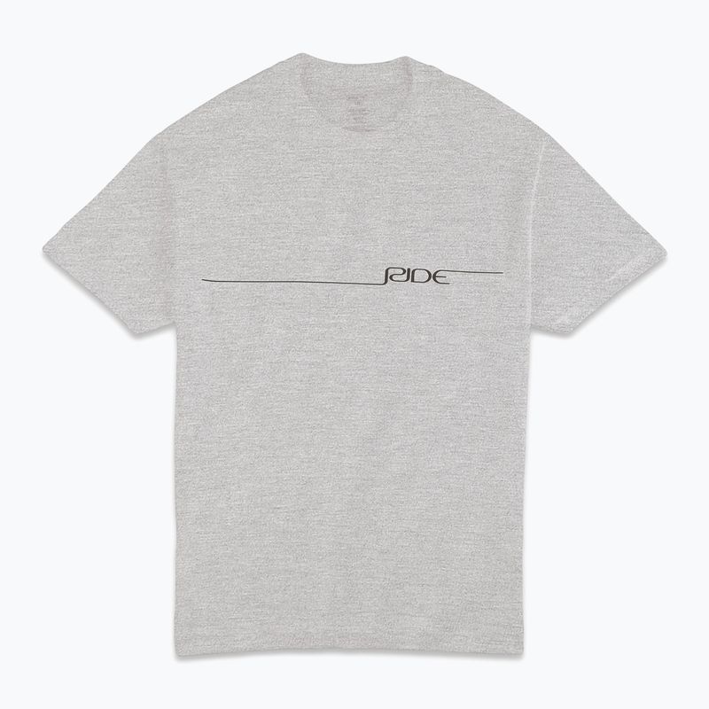 Herren RIDE Zero Logo Tee heidegrau
