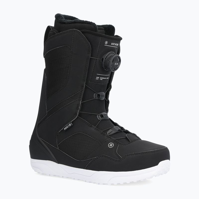 Herren Snowboardschuhe RIDE Anthem schwarz