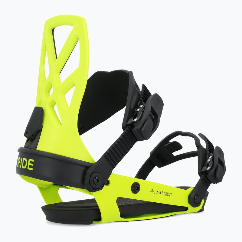 Snowboard-Bindungen für Herren RIDE A-4 lime 2