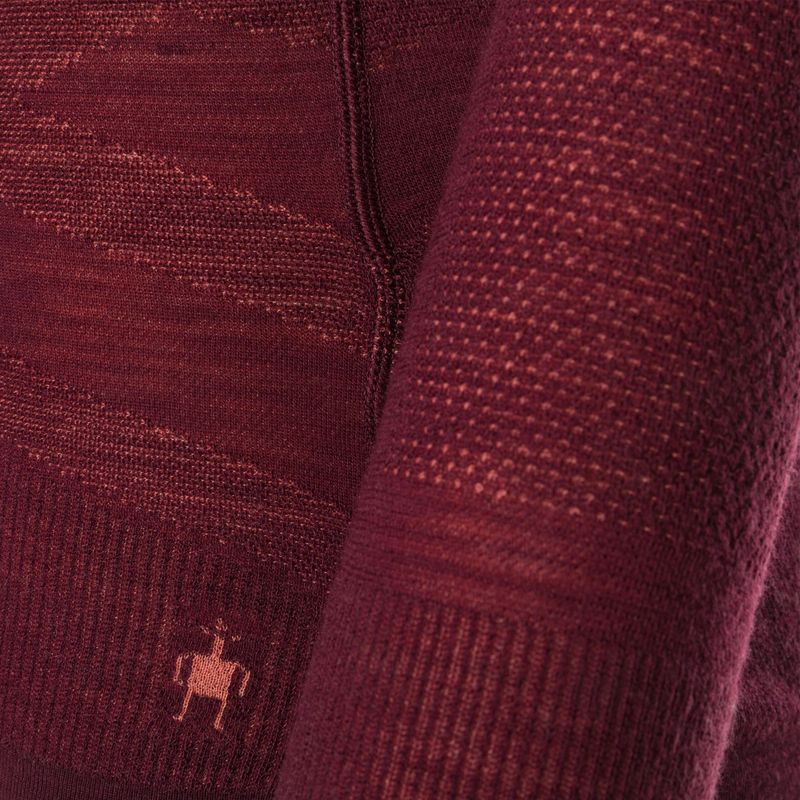 Damen-Thermoaktivshirt Smartwool Intraknit Merino 200 Crew black cherry 3