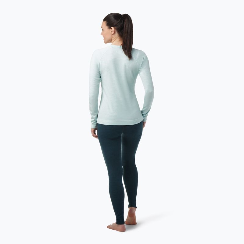 Damen Smartwool Merino 250 Baselayer Crew Boxed türkis Thermo-T-Shirt 16370 3