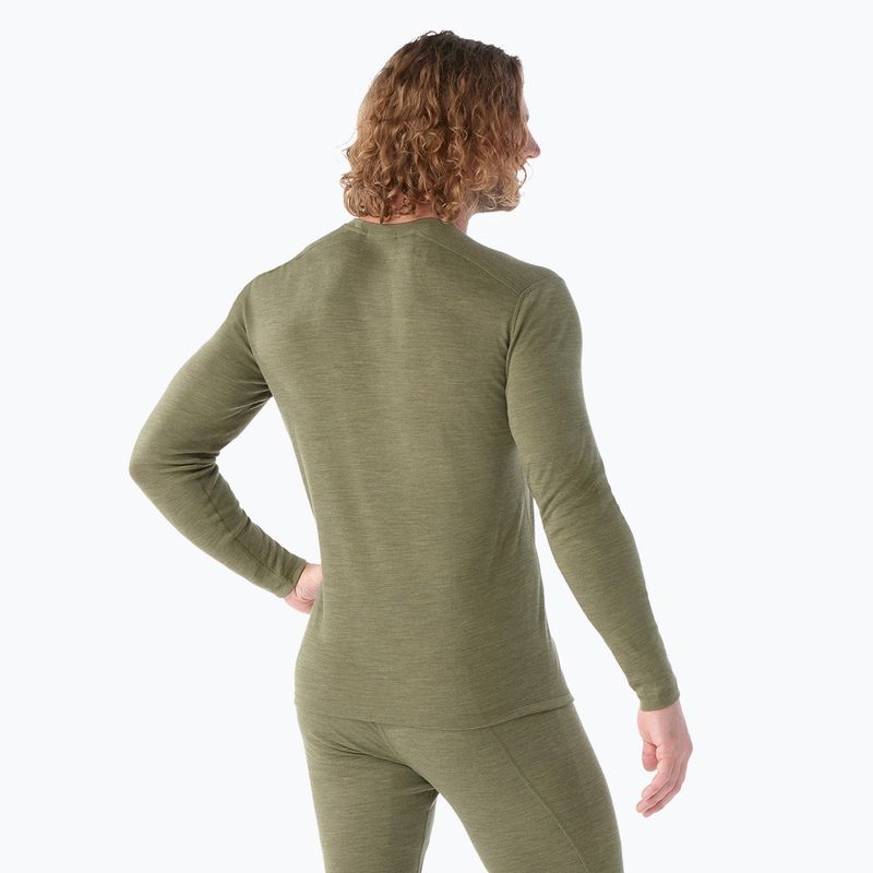 Herren Smartwool Merino 250 Baselayer Crew Boxed winter moss heather thermal longsleeve 2