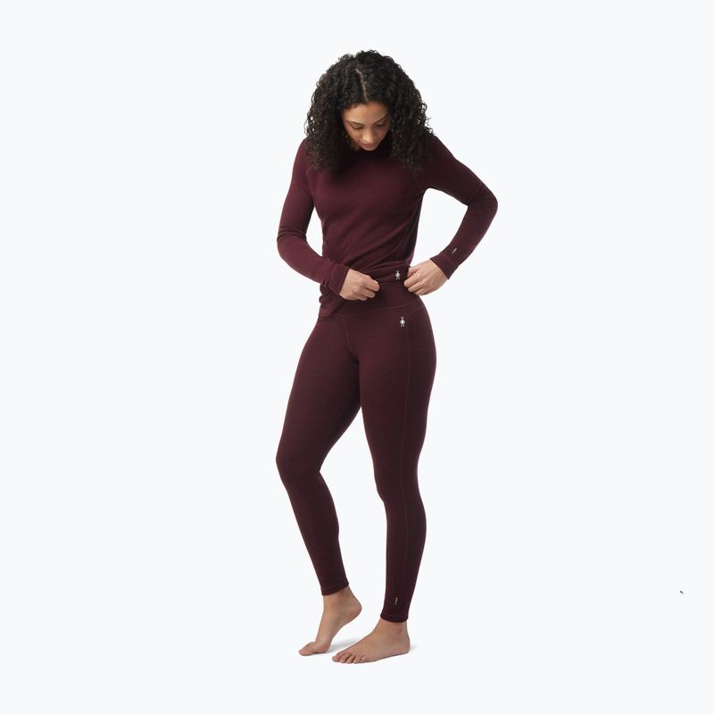 Damen Smartwool Merino 250 Baselayer Bottom Boxed Thermohose burgunderrot 18809 2