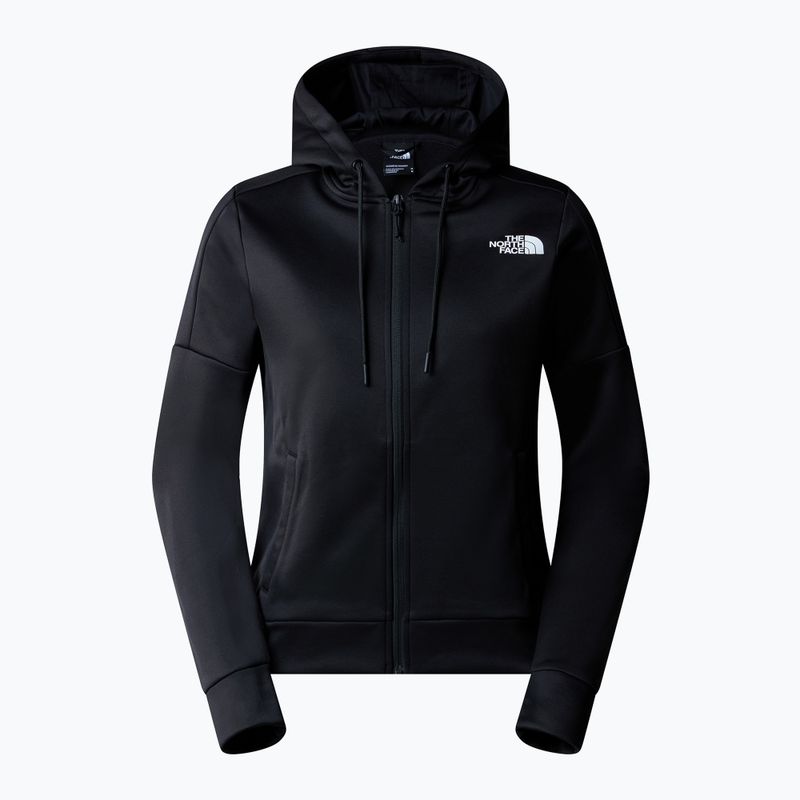 Damen Fleece-Sweatshirt The North Face Reaxion Fleece schwarz