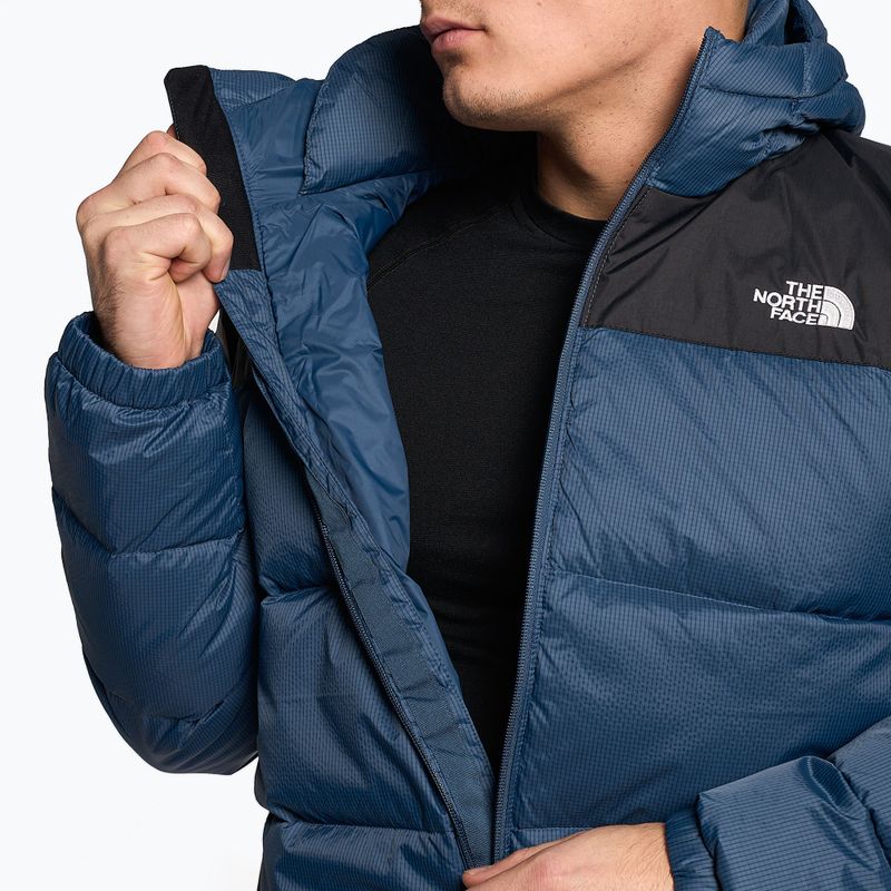 Herren Daunenjacke The North Face Diablo Down Hoodie schattig blau/schwarz 3