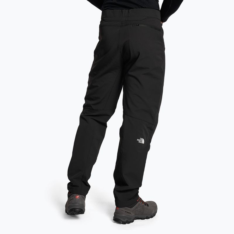Herren-Trekkinghose The North Face Diablo Reg Tapered schwarz 2