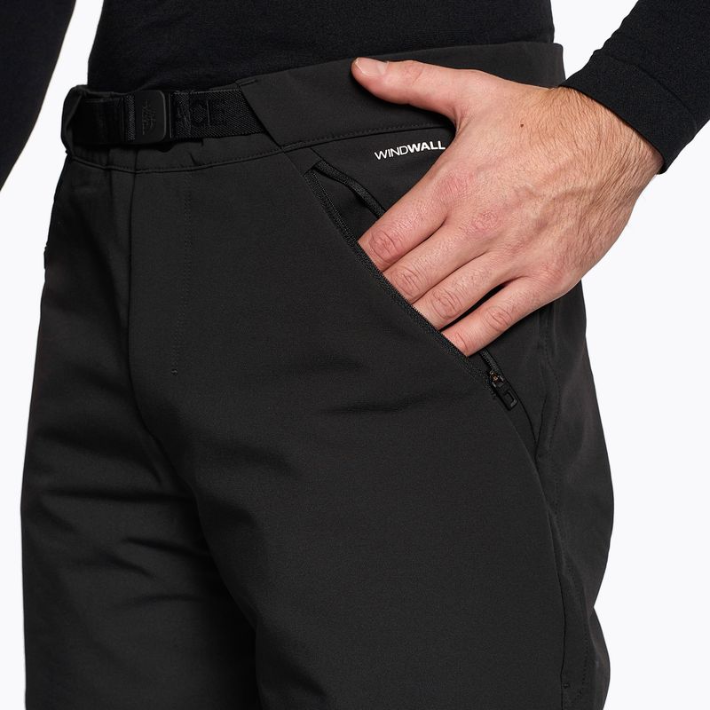Herren-Trekkinghose The North Face Diablo Reg Tapered schwarz 3