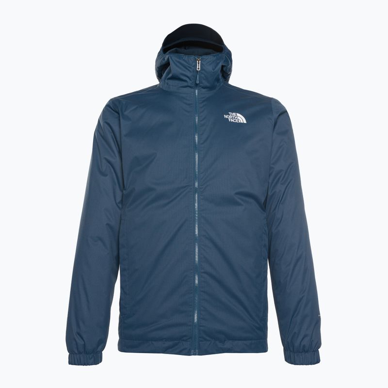 Herren Regenjacke The North Face Quest Insulated schattig blau/schwarz heather